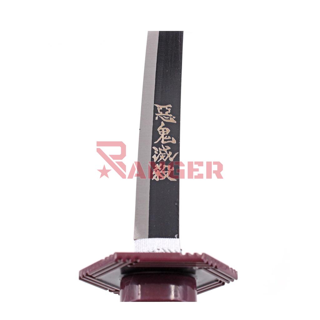KATANA MINI 2027 DMSY 40CM ACERO NEGRA/BLANCA