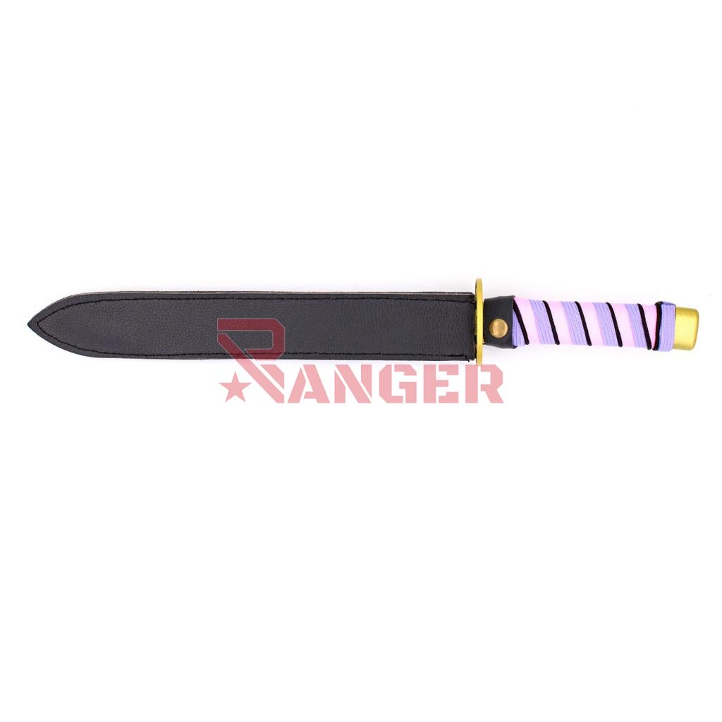 KATANA MINI 2036 DMSY 40CM ACERO NEGRA/ROSA