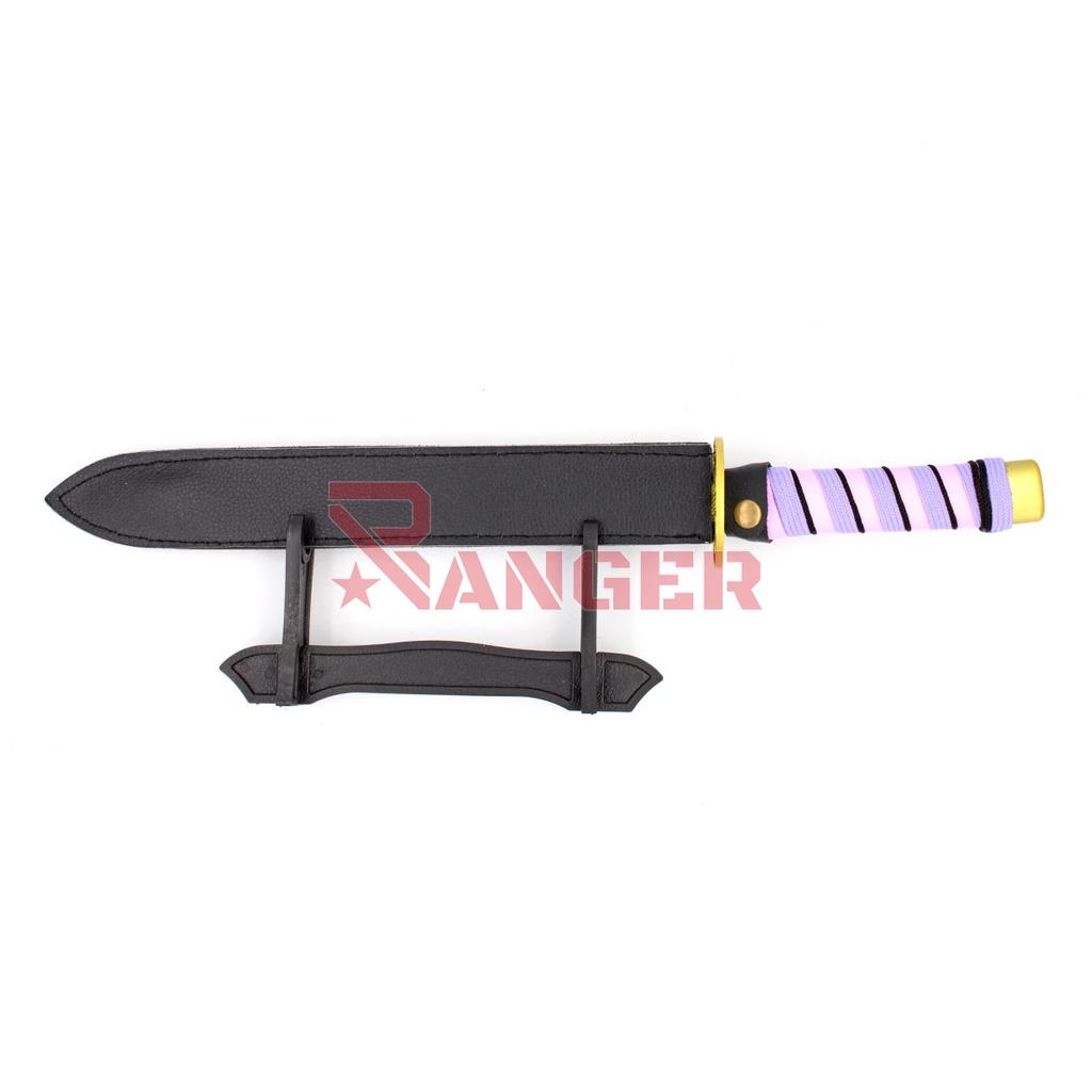 KATANA MINI 2036 DMSY 40CM ACERO NEGRA/ROSA
