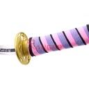 KATANA MINI 2036 DMSY 40CM ACERO NEGRA/ROSA