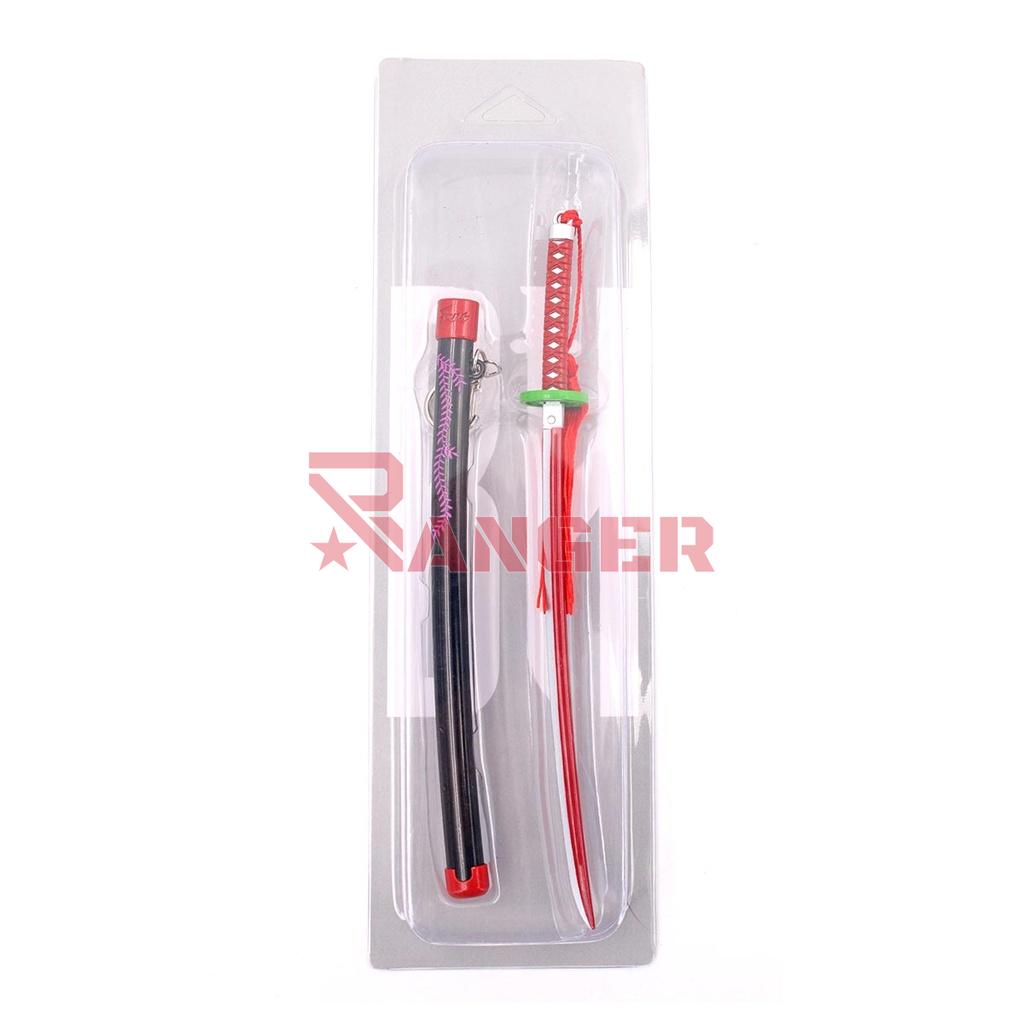 KATANA MINI LLAVERO 1162 DMSY 22 CM NEGRA/ROJA