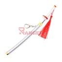 KATANA MINI LLAVERO 1170 DMSY 22 CM PLATA