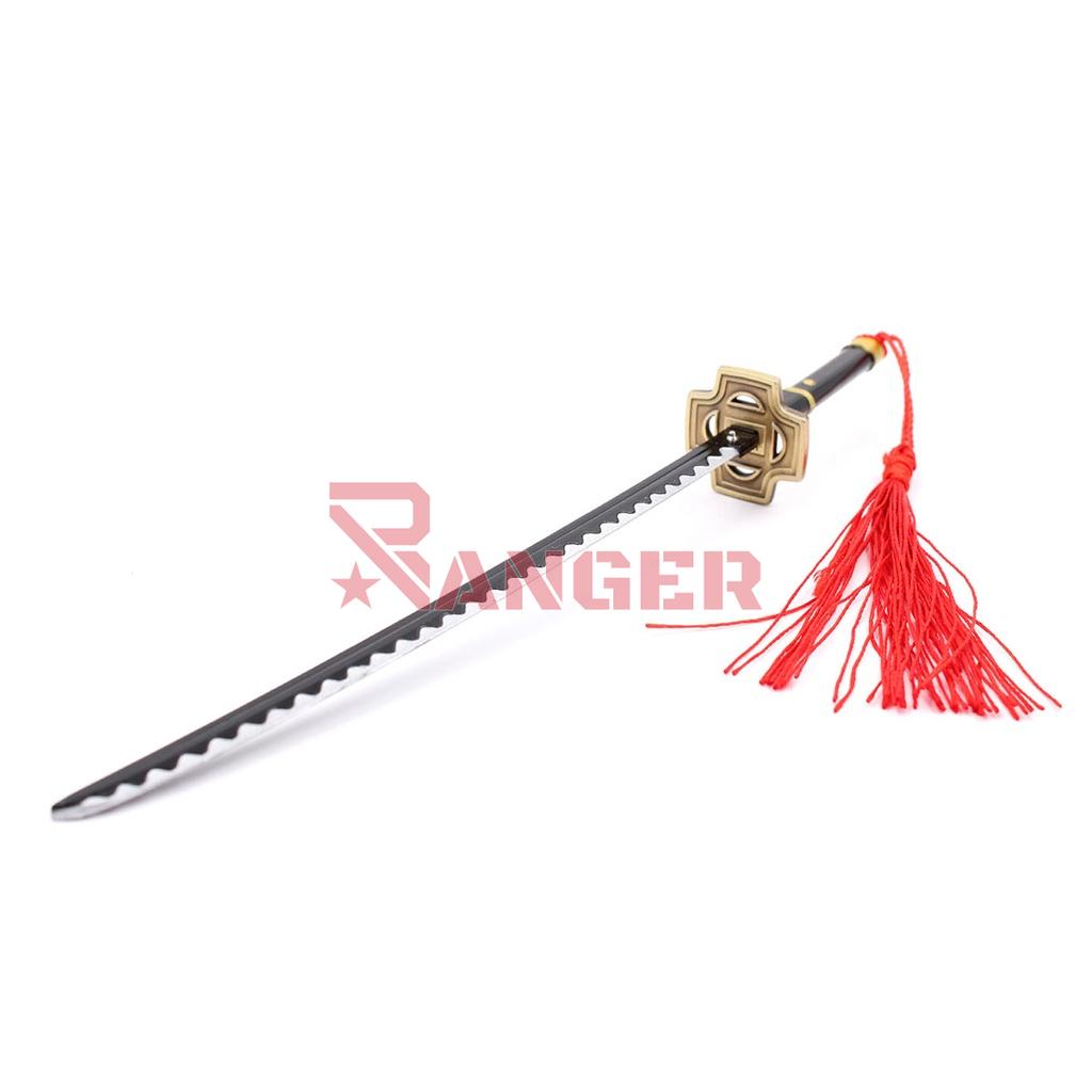 KATANA MINI LLAVERO 1180 OPC 22 CM NEGRA