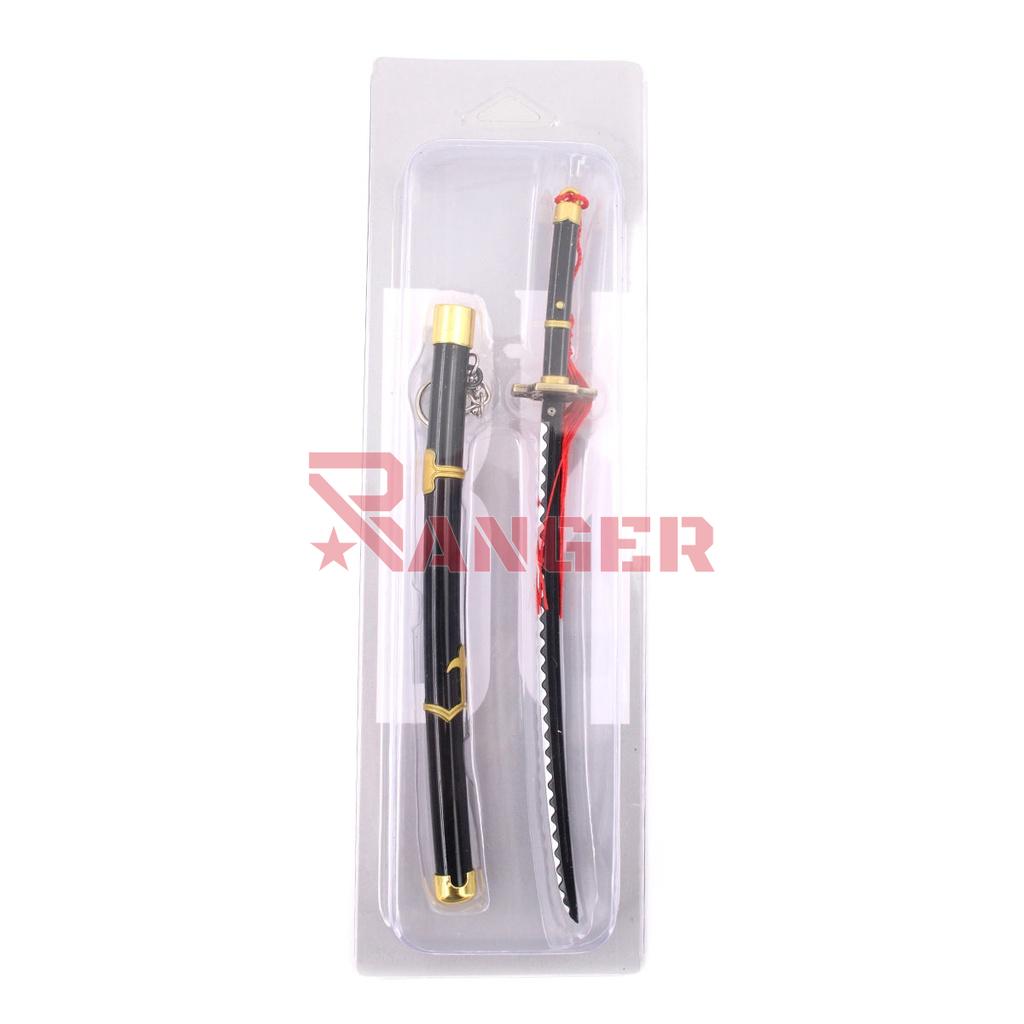 KATANA MINI LLAVERO 1180 OPC 22 CM NEGRA