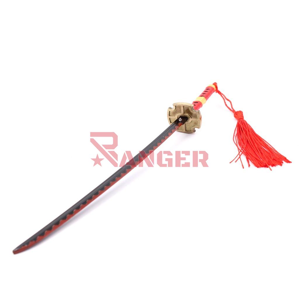 KATANA MINI LLAVERO 1181 OPC 22 CM ROJA