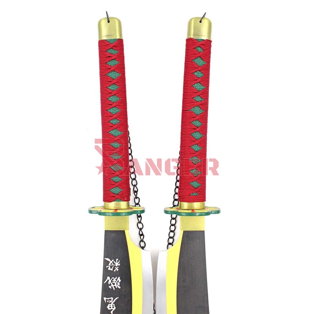 ESPADA DOBLE 1066 DMSY 80CM ACERO NEGRA