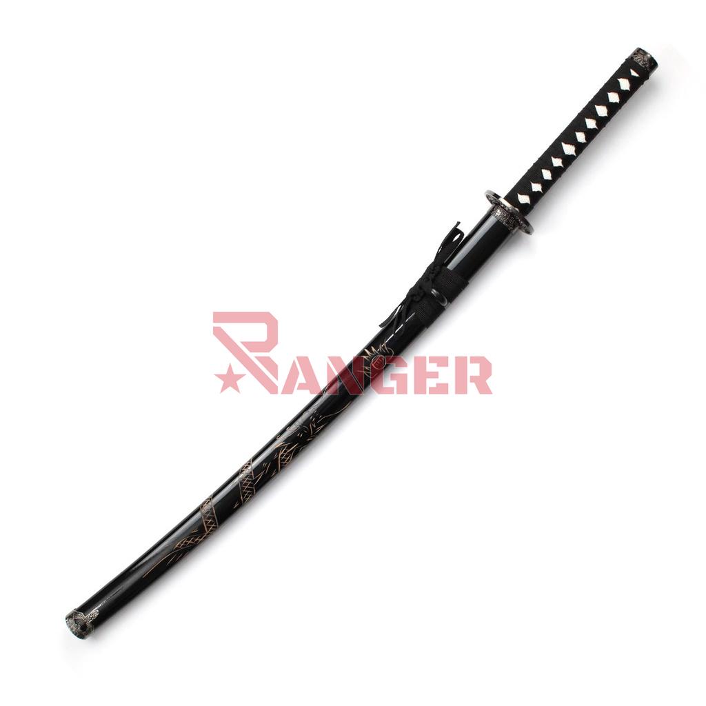 KATANA 4011 ORN 98CM ACERO NEGRA