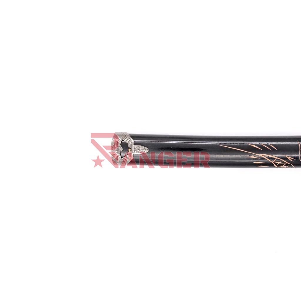 KATANA 4011 ORN 98CM ACERO NEGRA