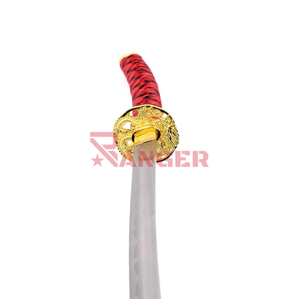 KATANA 4019 ORN 109CM ACERO ROJA