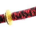KATANA 4019 ORN 109CM ACERO ROJA