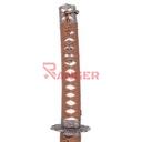 KATANA 4022 ORN 108CM ACERO MARRON