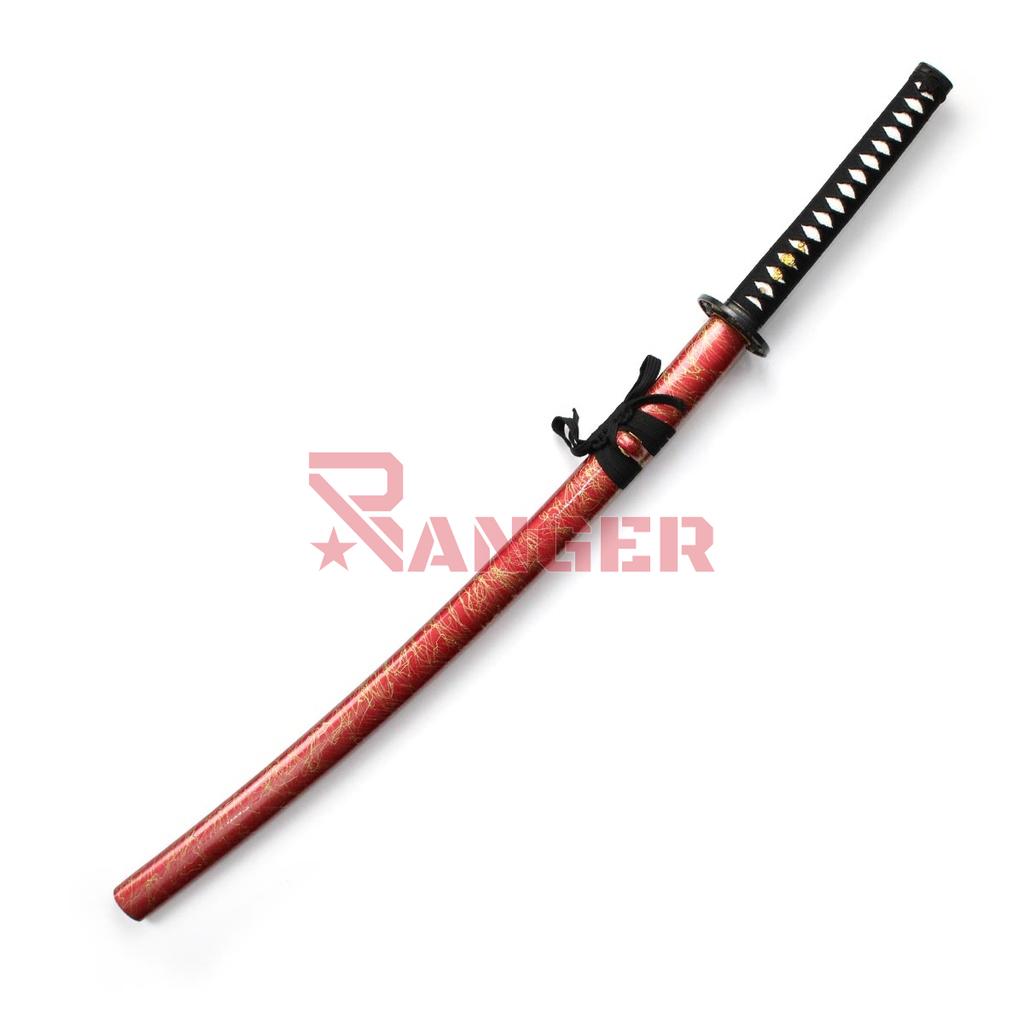 KATANA 4023 ORN 104CM ACERO NEGRA/ROJA