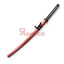 KATANA 4023 ORN 104CM ACERO NEGRA/ROJA