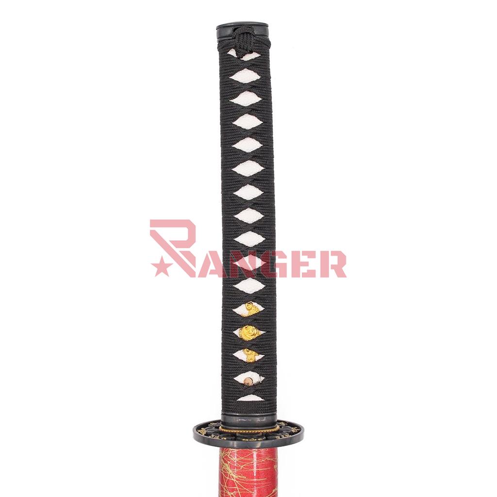 KATANA 4023 ORN 104CM ACERO NEGRA/ROJA