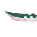 ESPADA 2120 SDS 80CM ACERO NEGRA/VERDE