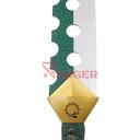 ESPADA 2120 SDS 80CM ACERO NEGRA/VERDE