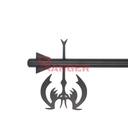LLAVE ESPADA 5061 KH 87CM ACERO NEGRA
