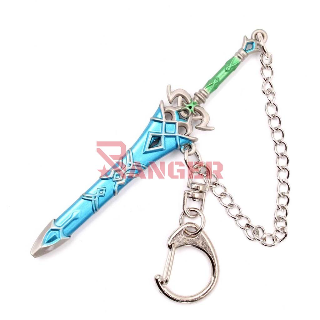 LLAVERO ESPADA 1223 ZLD 9 CM AZUL