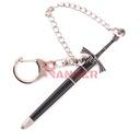 LLAVERO ESPADA 1208 GOT 9 CM PLATA