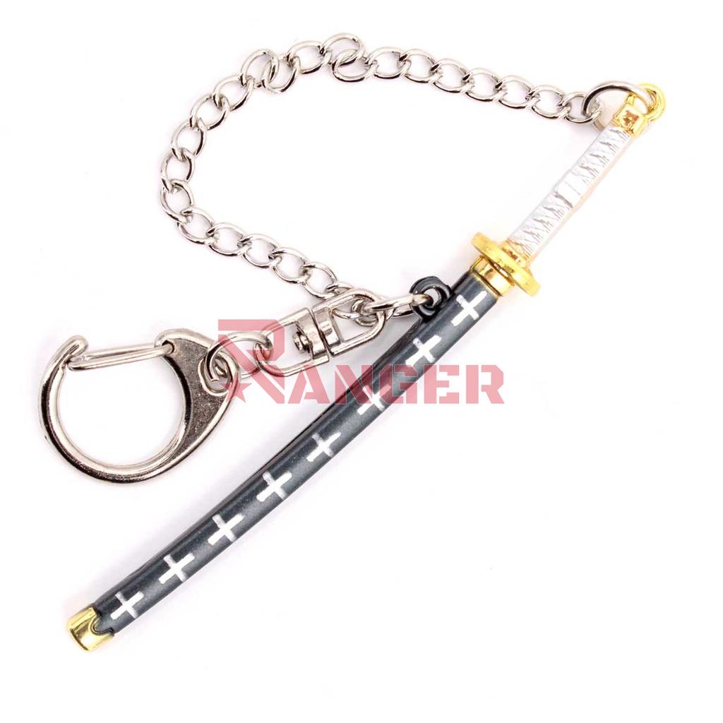 LLAVERO KATANA 1186 OPC 9 CM NEGRO/BLANCO