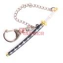 LLAVERO KATANA 1186 OPC 9 CM NEGRO/BLANCO