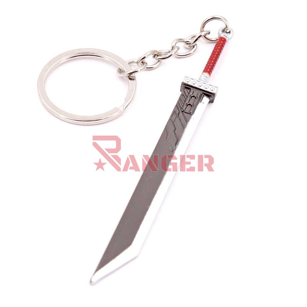 LLAVERO ESPADA 1233 FF 9 CM PLATA