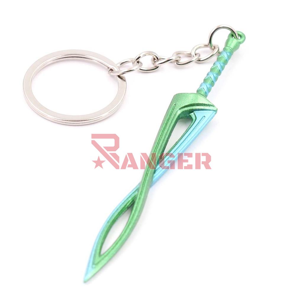LLAVERO ESPADA 1220 ZLD 9 CM VERDE