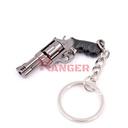 LLAVERO REVOLVER M500 5 CM PLATA