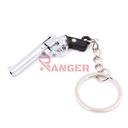 LLAVERO REVOLVER MG357 5 CM PLATA