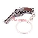 LLAVERO REVOLVER MG357 5 CM PLATA