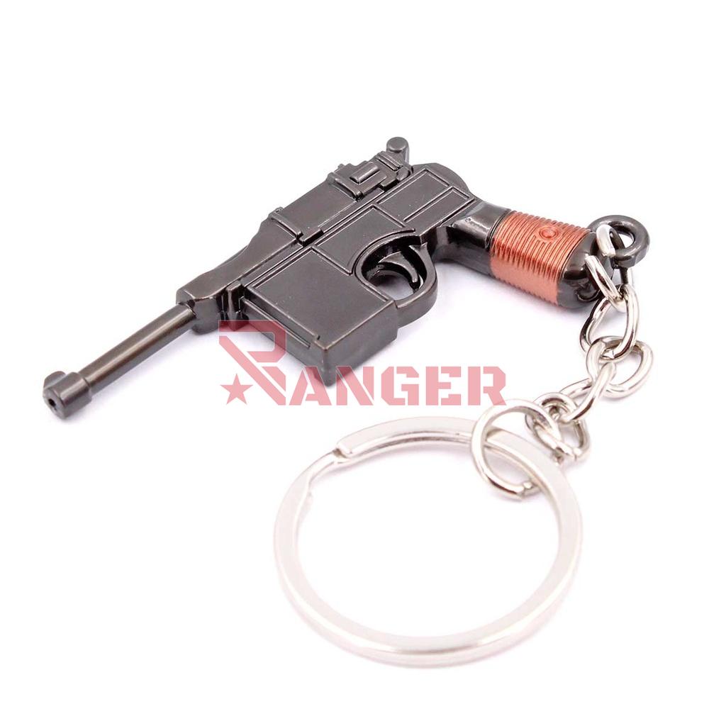 LLAVERO PISTOLA M1896 5 CM NEGRO