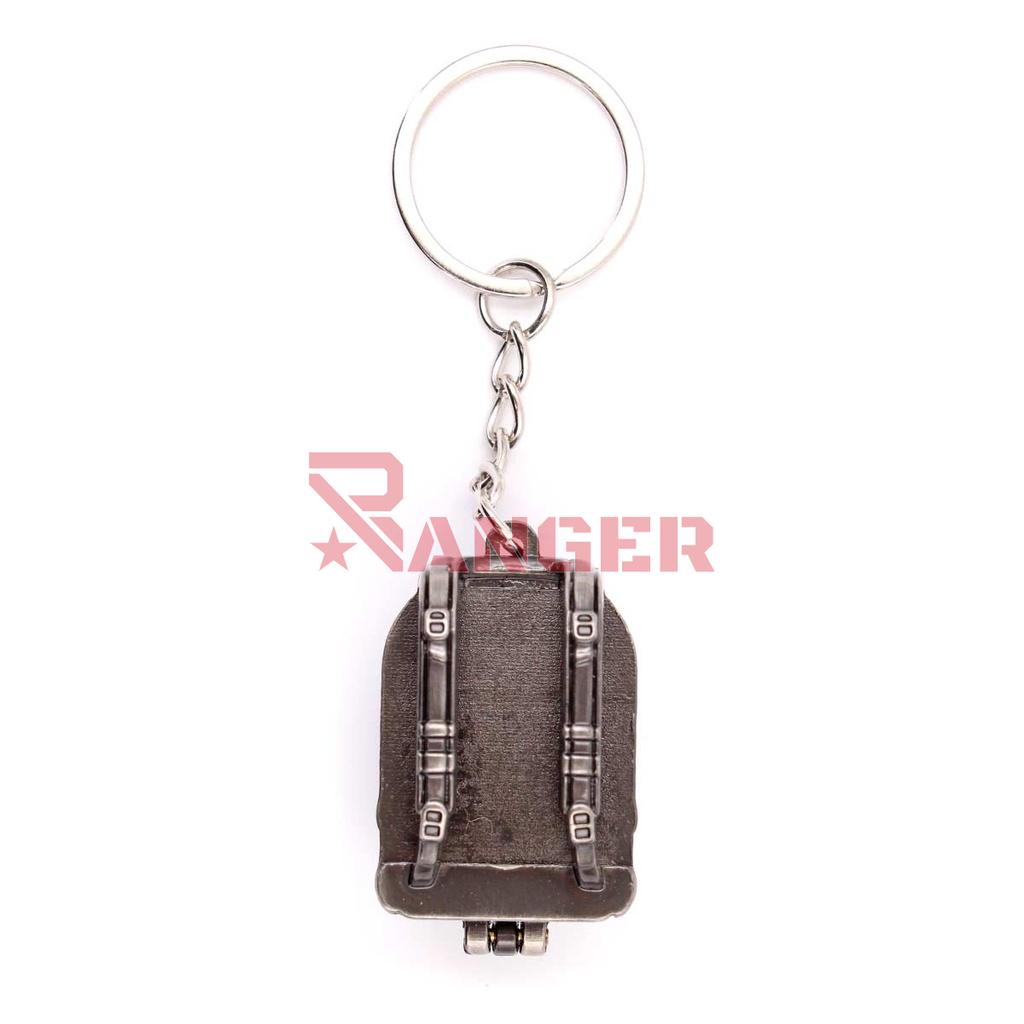 LLAVERO MOCHILA PBG 3,5 CM PLATA