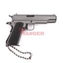 LLAVERO PISTOLA 1911 7 CM GRIS