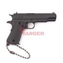 LLAVERO PISTOLA 1911 7 CM NEGRO