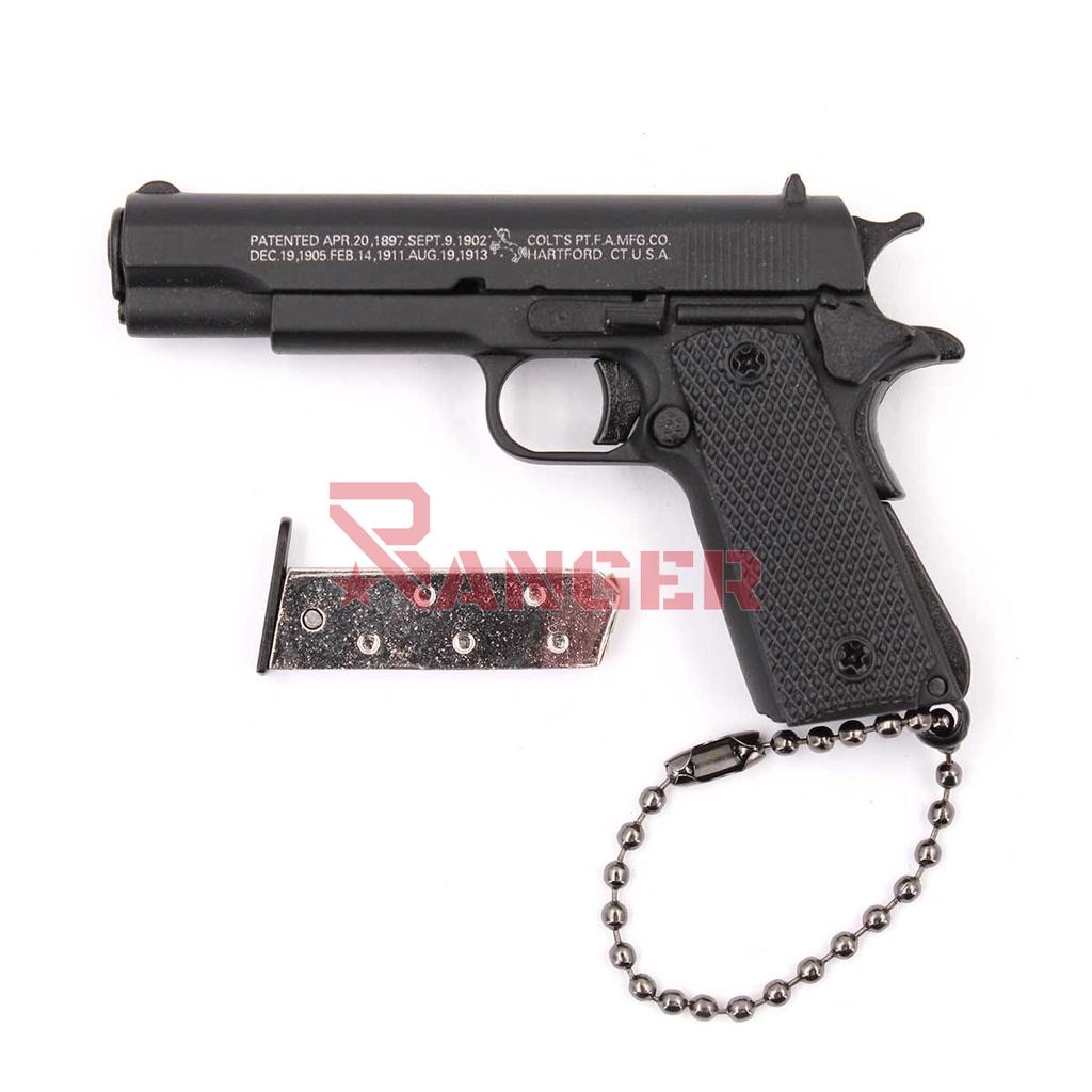 LLAVERO PISTOLA 1911 7 CM NEGRO