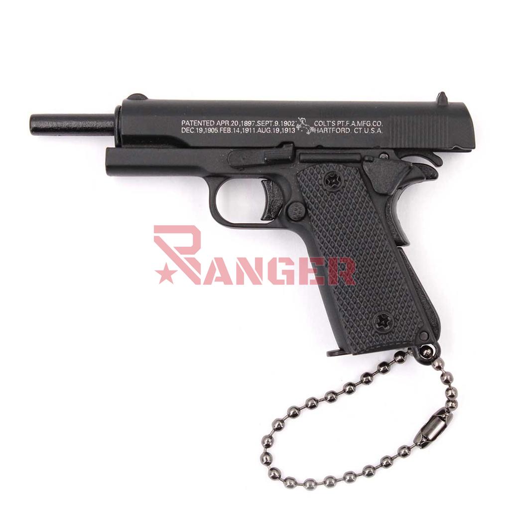 LLAVERO PISTOLA 1911 7 CM NEGRO