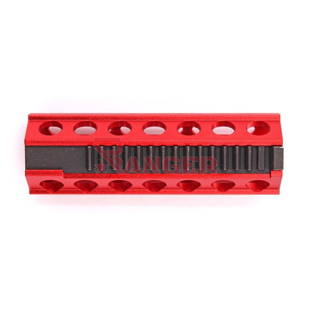 PISTON ALIGERADO SHS ALUMINIO 14 DIENTES METALICOS ROJO