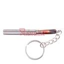 LLAVERO ESCOPETA RECORTADA 7 CM PLATA/MARRON