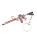 LLAVERO FUSIL MK107 9 CM NEGRO/TAN