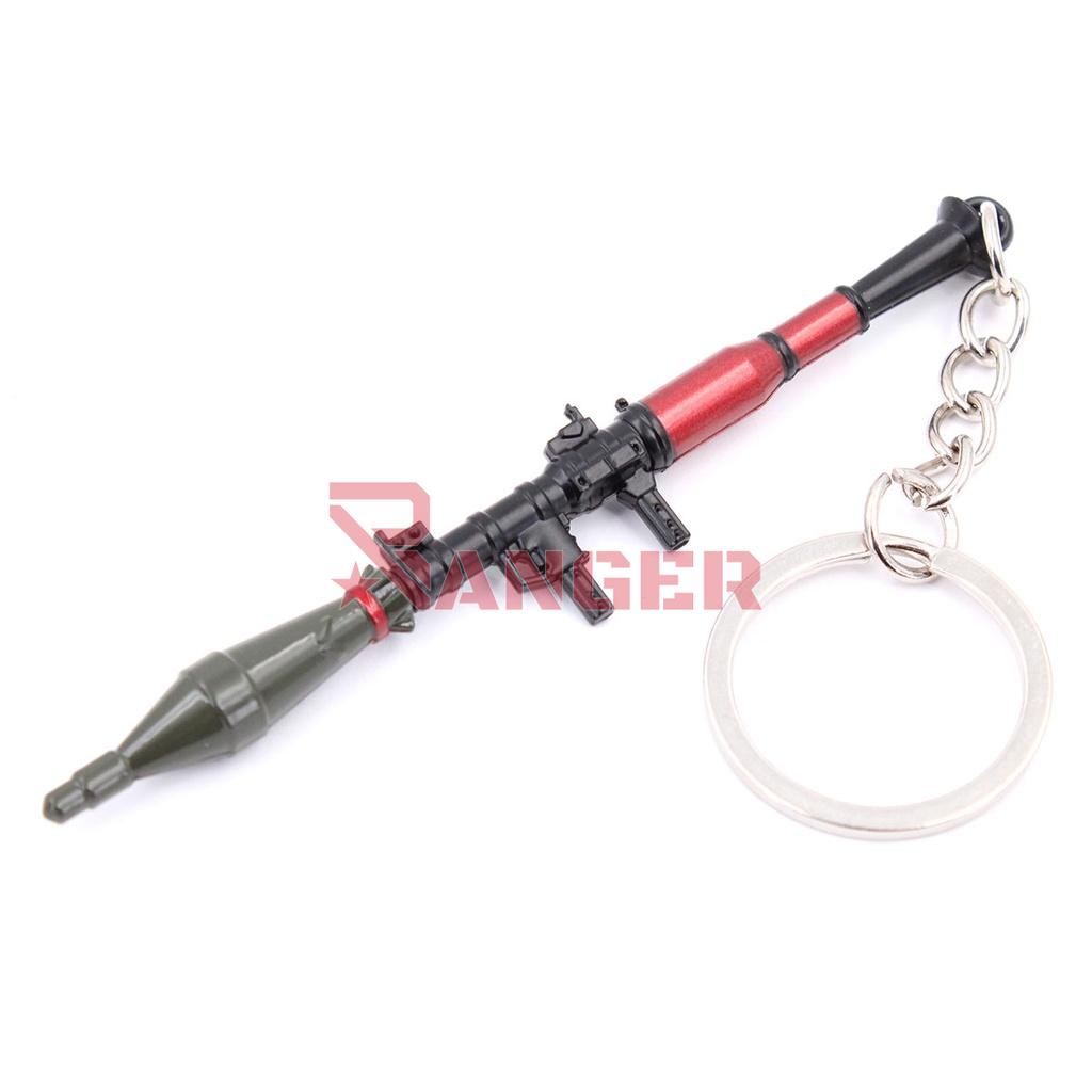 LLAVERO BAZOOKA RPG-7 9 CM NEGRO/VERDE