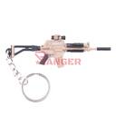 LLAVERO FUSIL M4A1 9 CM TAN