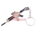 LLAVERO FUSIL M4A1 9 CM TAN