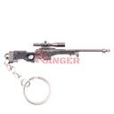 LLAVERO FUSIL L96 9 CM NEGRO