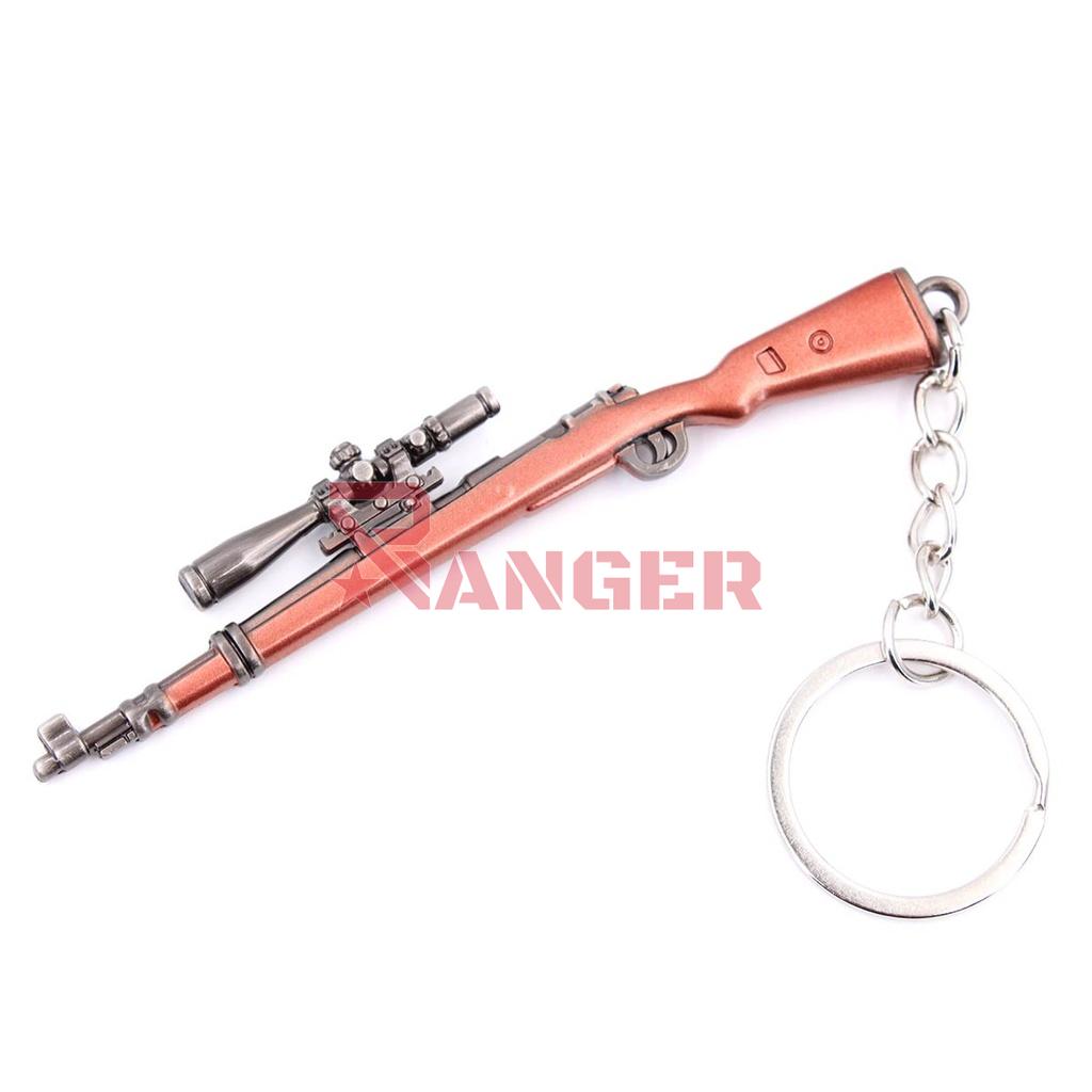 LLAVERO FUSIL 98K 9 CM MARRON