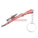 LLAVERO FUSIL 98K 9 CM MARRON