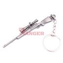 LLAVERO FUSIL M24 9 CM PLATA