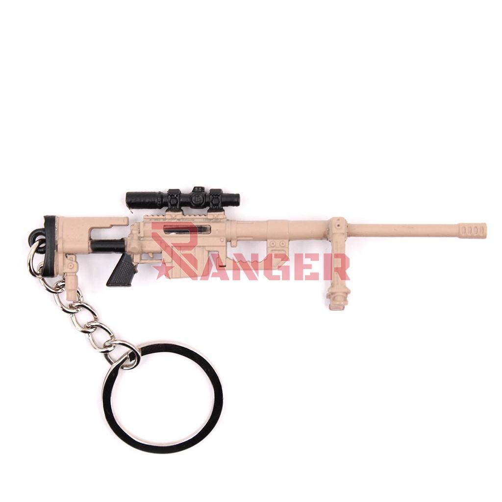 LLAVERO FUSIL M200 9 CM TAN