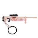 LLAVERO FUSIL M200 9 CM TAN