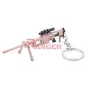 LLAVERO FUSIL M200 9 CM TAN