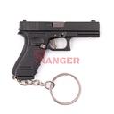 LLAVERO PISTOLA G17 7 CM NEGRO